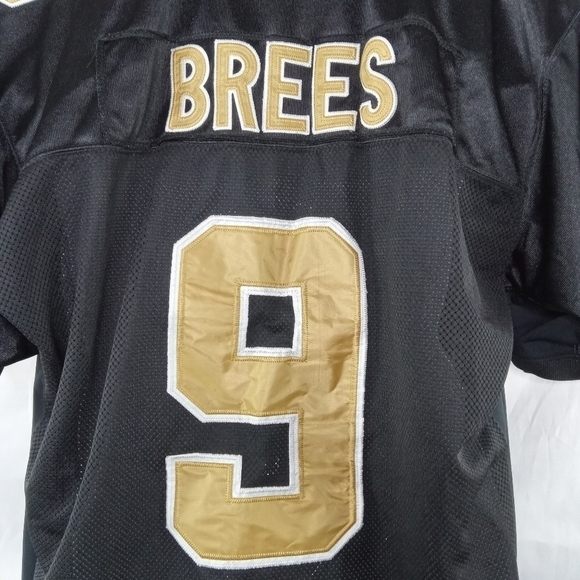 New Orleans Saints Drew Brees Stitch Reebok #9 NFL Players Jersey XXL - Picture 6 of 6
